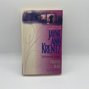 Jayne Ann Krentz Fabulous Beast Book‎ Adult OS Purple Good Collector's Edition